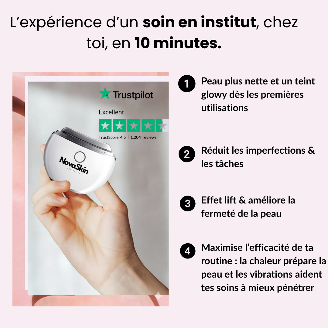 Gua Sha électrique - L’outil 4-en-1 qui transforme votre routine skincare