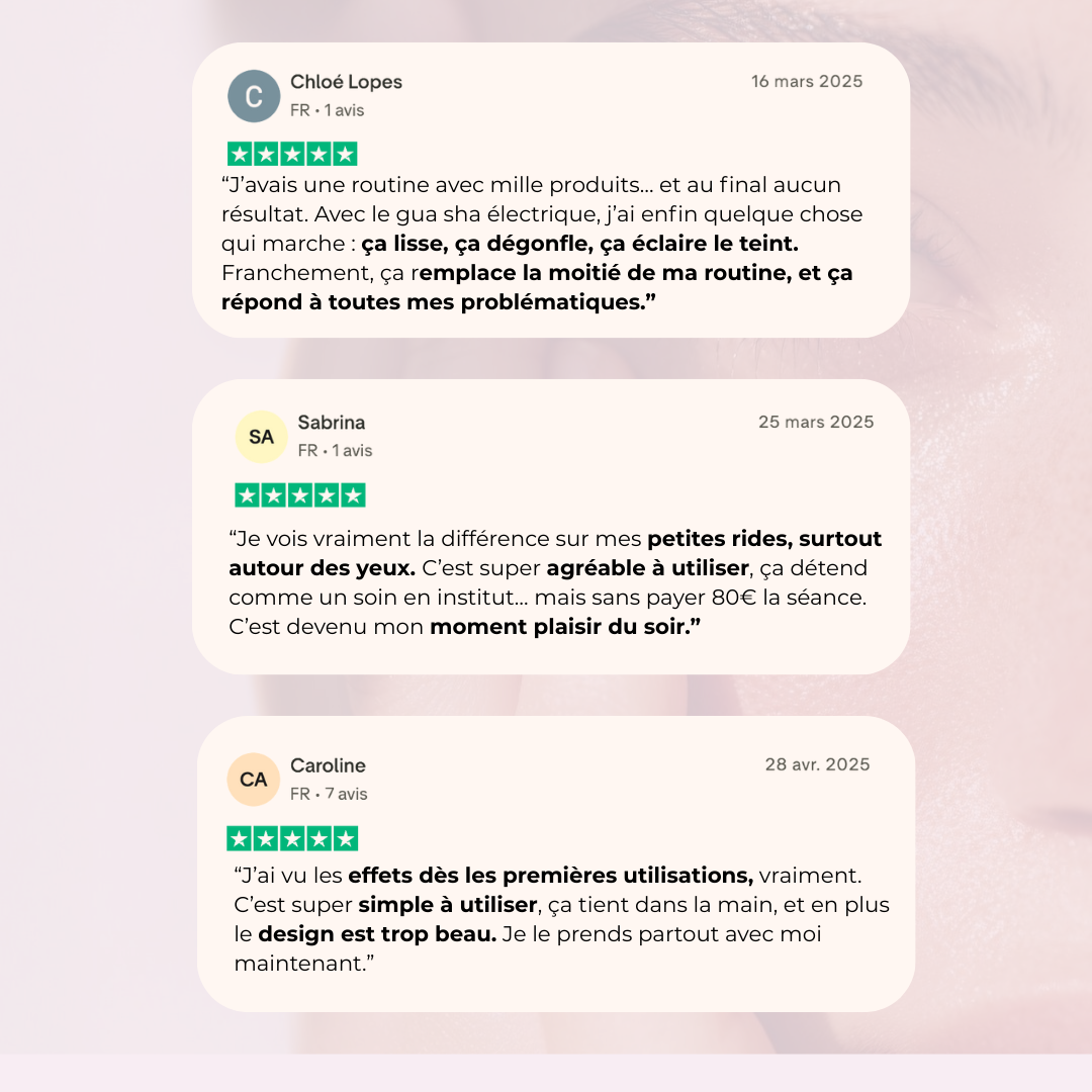 Gua Sha électrique - L’outil 4-en-1 qui transforme votre routine skincare