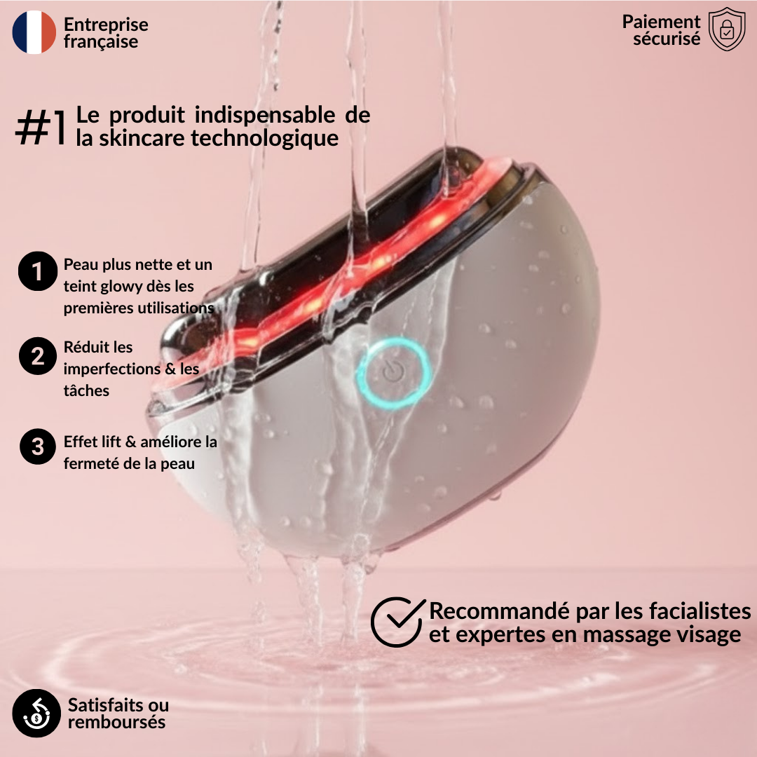 Gua Sha électrique - L’outil 4-en-1 qui transforme votre routine skincare